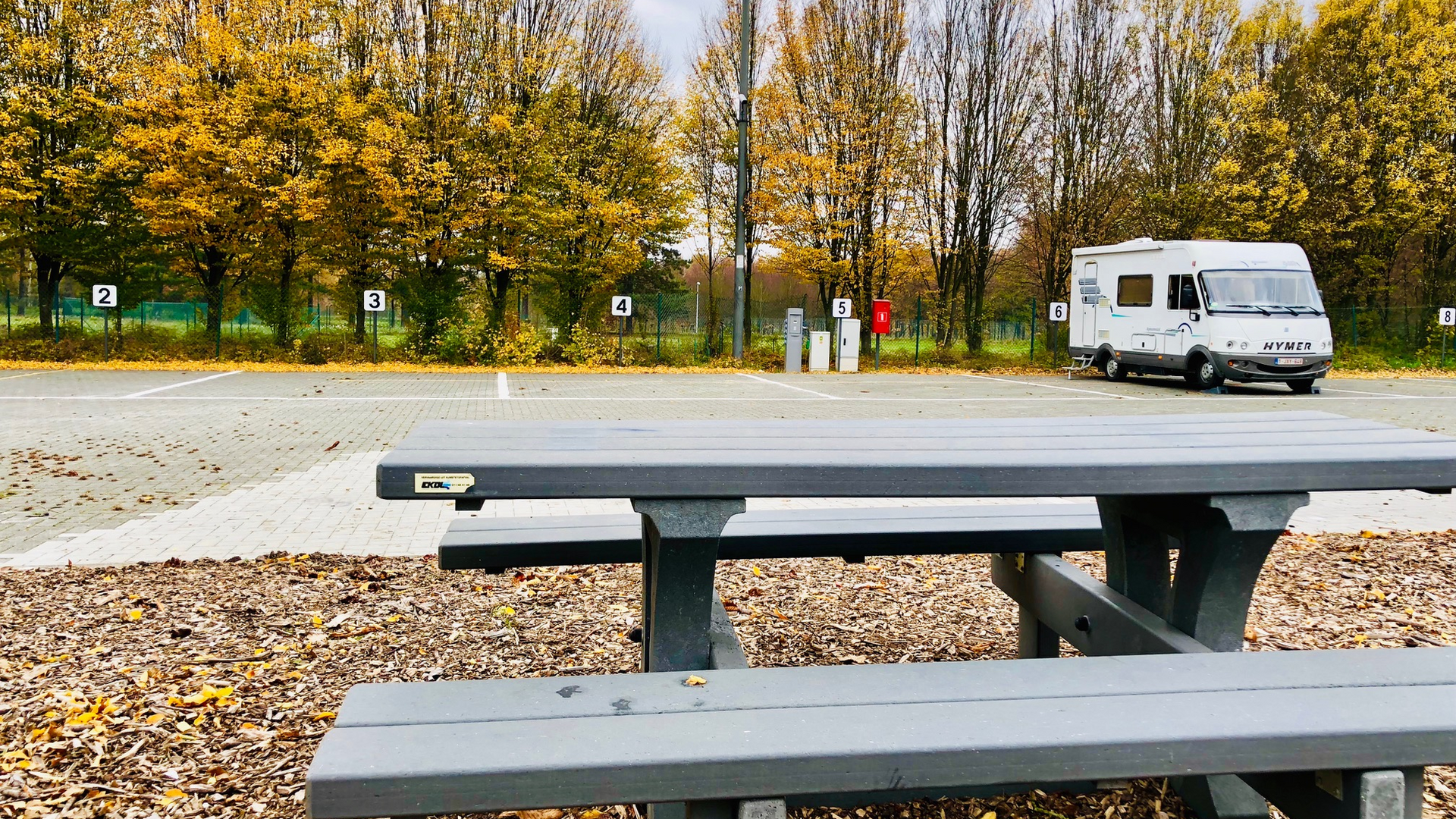 Kampeerautoterrein Demerstrand